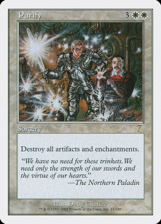 Purify [Seventh Edition], MTG Single - Gamers Grove