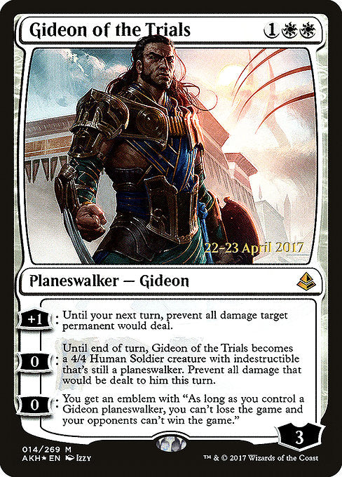 Gideon of the Trials [Amonkhet Promos]