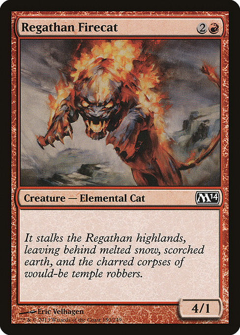 Regathan Firecat [Magic 2014], MTG Single - Gamers Grove