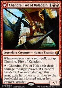 Chandra, Fire of Kaladesh // Chandra, Roaring Flame [From the Vault: Transform]