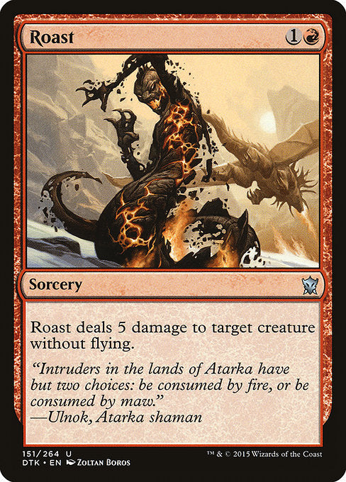 Roast [Dragons of Tarkir], MTG Single - Gamers Grove