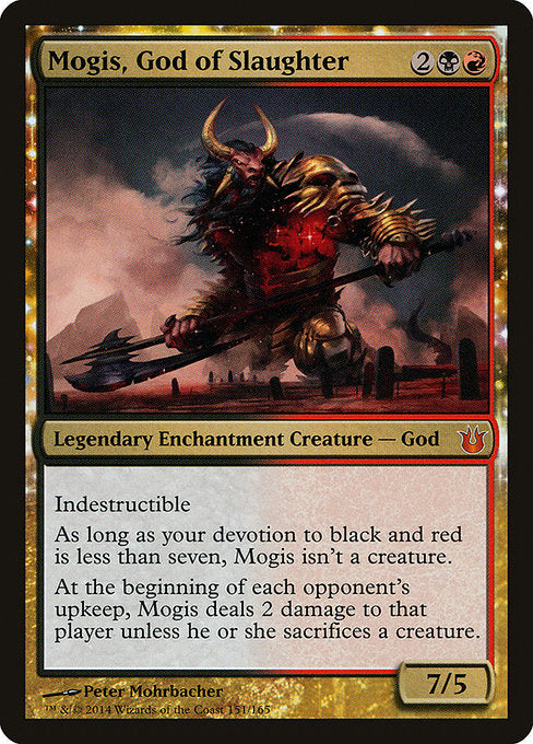 Mogis, God of Slaughter [Born of the Gods], MTG Single - Gamers Grove