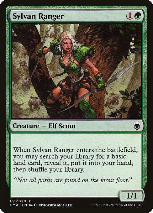 Sylvan Ranger [Commander Anthology], MTG Single - Gamers Grove