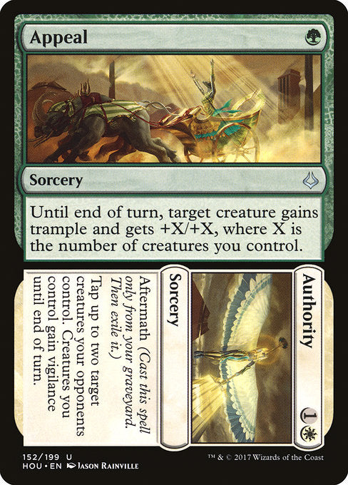 Appeal // Authority [Hour of Devastation], MTG Single - Gamers Grove