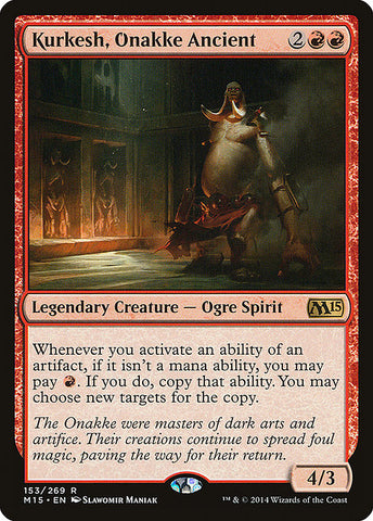 Kurkesh, Onakke Ancient [Magic 2015], MTG Single - Gamers Grove