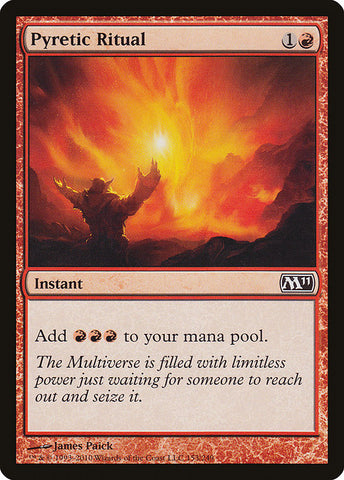 Pyretic Ritual [Magic 2011], MTG Single - Gamers Grove