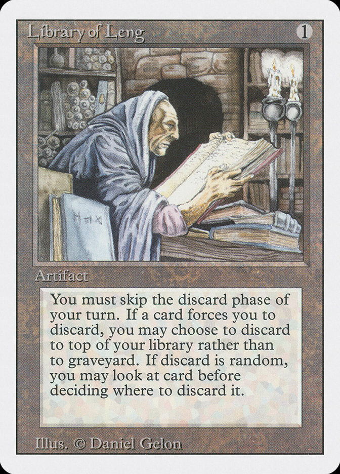 Library of Leng [Revised Edition], MTG Single - Gamers Grove