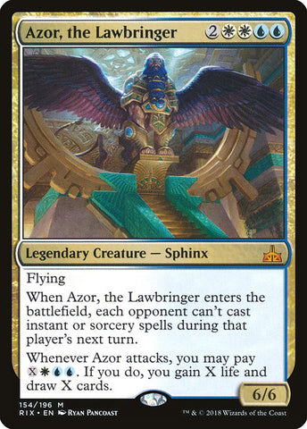 Azor, the Lawbringer [Rivals of Ixalan], MTG Single - Gamers Grove