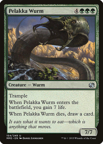Pelakka Wurm [Modern Masters 2015], MTG Single - Gamers Grove
