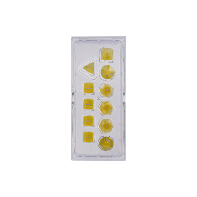Eclipse 11 Dice Set: Lemon Yellow