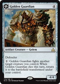 Golden Guardian // Gold-Forge Garrison [Rivals of Ixalan], MTG Single - Gamers Grove