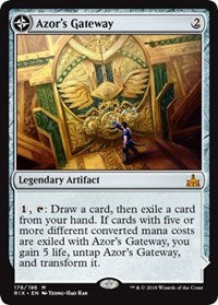 Azor's Gateway // Sanctum of the Sun [Rivals of Ixalan], MTG Single - Gamers Grove