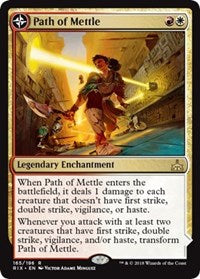 Path of Mettle // Metzali, Tower of Triumph [Rivals of Ixalan]