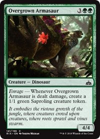 Overgrown Armasaur [Rivals of Ixalan]
