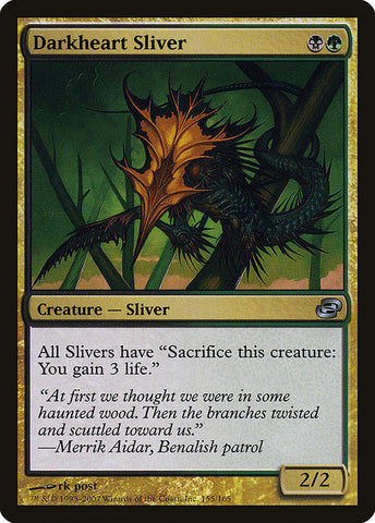 Darkheart Sliver [Planar Chaos], MTG Single - Gamers Grove