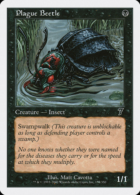 Plague Beetle [Seventh Edition], MTG Single - Gamers Grove