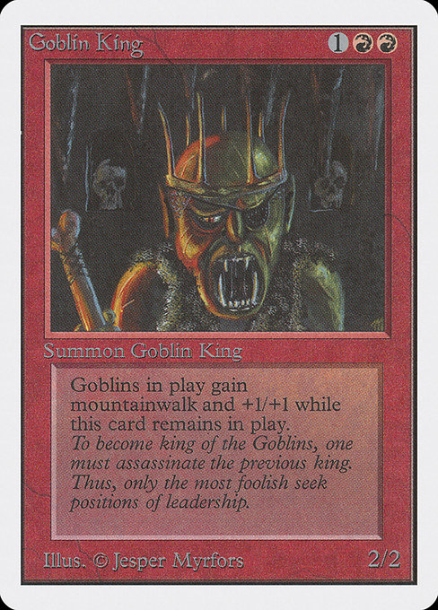 Goblin King [Unlimited Edition], MTG Single - Gamers Grove