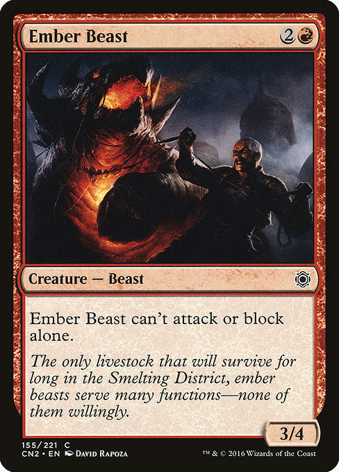 Ember Beast [Conspiracy: Take the Crown], MTG Single - Gamers Grove