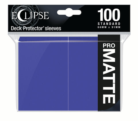 Eclipse Matte Standard Sleeves: Royal Purple