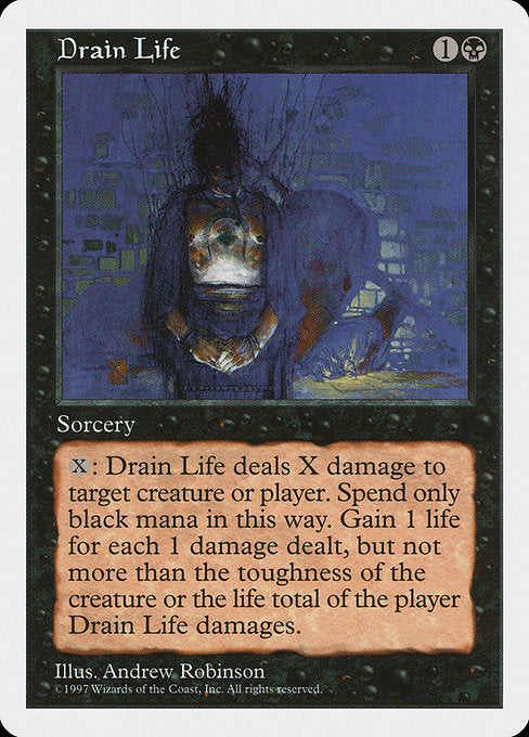 Drain Life [Fifth Edition], MTG Single - Gamers Grove