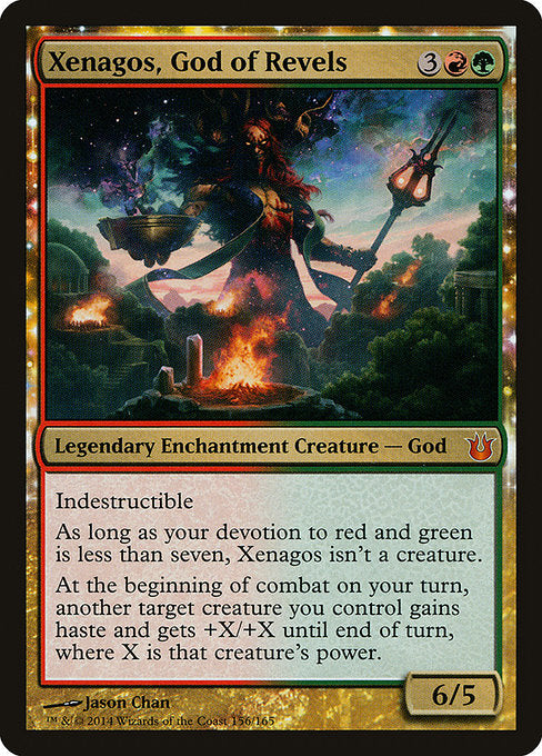 Xenagos, God of Revels [Born of the Gods], MTG Single - Gamers Grove