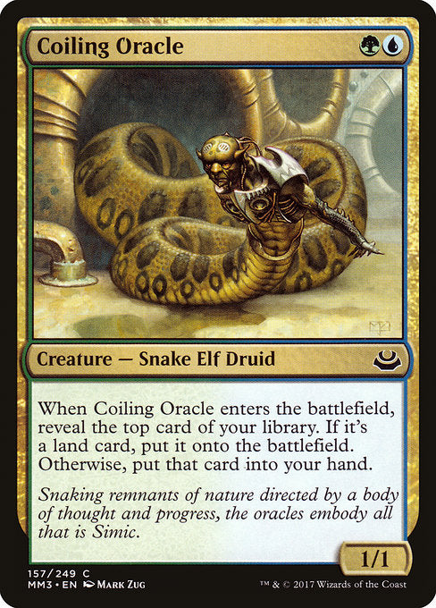Coiling Oracle [Modern Masters 2017], MTG Single - Gamers Grove