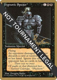 Hypnotic Specter - 1996 George Baxter (4ED) [Pro Tour Collector Set]