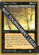 Ashes to Ashes - 1996 Leon Lindback (4ED) (SB) [Pro Tour Collector Set]