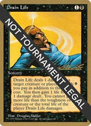 Drain Life - 1996 Leon Lindback (4ED) [Pro Tour Collector Set]