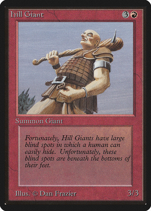 Hill Giant [Limited Edition Beta], MTG Single - Gamers Grove