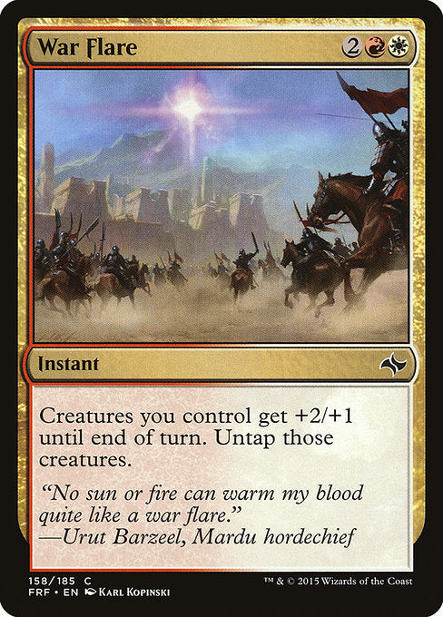 War Flare [Fate Reforged], MTG Single - Gamers Grove