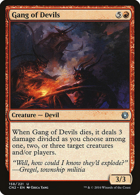 Gang of Devils [Conspiracy: Take the Crown], MTG Single - Gamers Grove