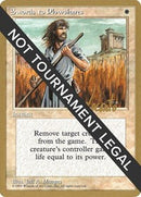Swords to Plowshares - 1996 Michael Loconto (4ED) [Pro Tour Collector Set]