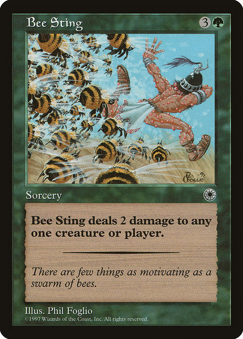 Bee Sting [Portal], MTG Single - Gamers Grove