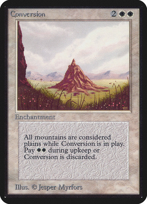 Conversion [Limited Edition Alpha], MTG Single - Gamers Grove