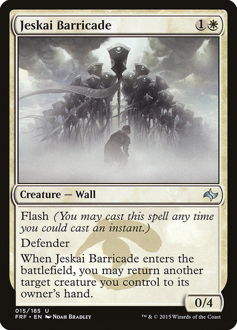 Jeskai Barricade [Fate Reforged], MTG Single - Gamers Grove