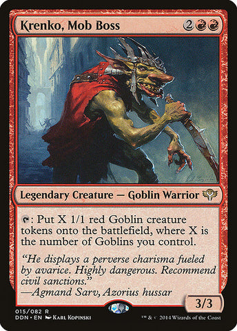 Krenko, Mob Boss [Duel Decks: Speed vs. Cunning]