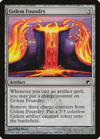 Golem Foundry [Scars of Mirrodin], MTG Single - Gamers Grove