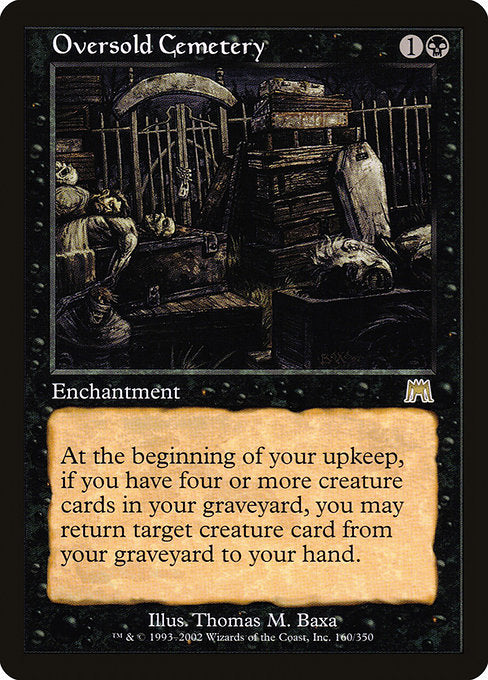 Oversold Cemetery [Onslaught], MTG Single - Gamers Grove