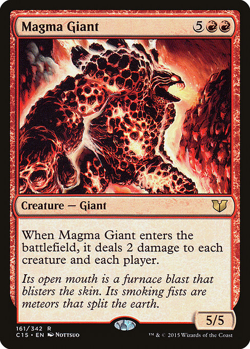 Magma Giant [Commander 2015], MTG Single - Gamers Grove