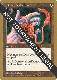 Nevinyrral's Disk - 1997 Paul McCabe (5ED) (SB) [World Championship Decks 1997]