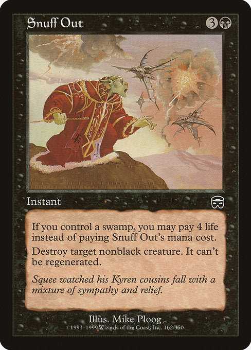 Snuff Out [Mercadian Masques], MTG Single - Gamers Grove