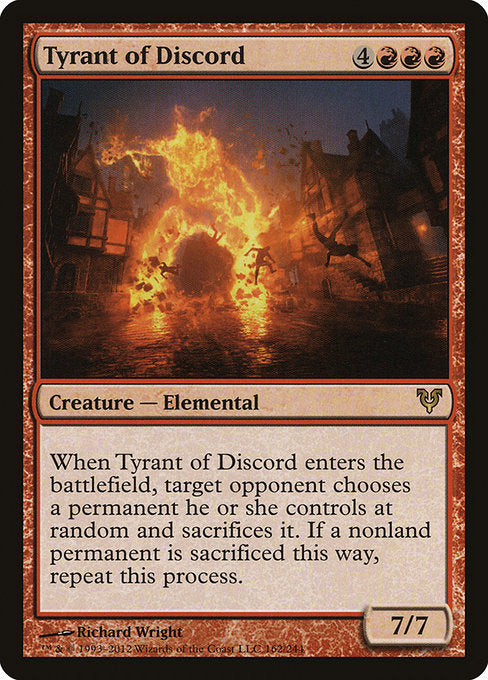 Tyrant of Discord [Avacyn Restored]