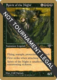 Spirit of the Night - 1998 Brian Selden (MIR) [World Championship Decks]