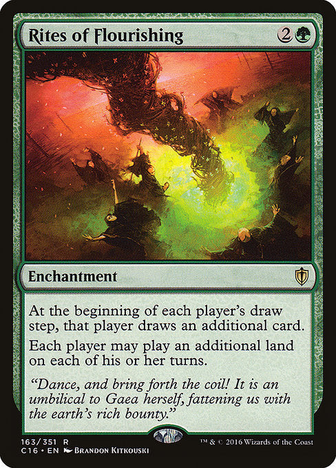 Rites of Flourishing [Commander 2016], MTG Single - Gamers Grove