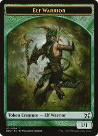 Elf Warrior Token [Duel Decks: Elves vs. Inventors]