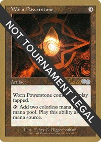 Worn Powerstone - 1999 Kai Budde (USG) [World Championship Decks]