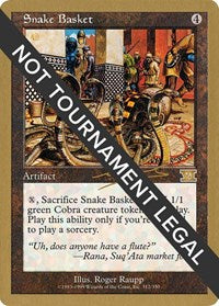 Snake Basket - 2000 Nicolas Labarre (6ED) [World Championship Decks 2000]