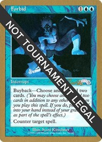 Forbid - 1998 Randy Buehler (EXO) [World Championship Decks 1998]