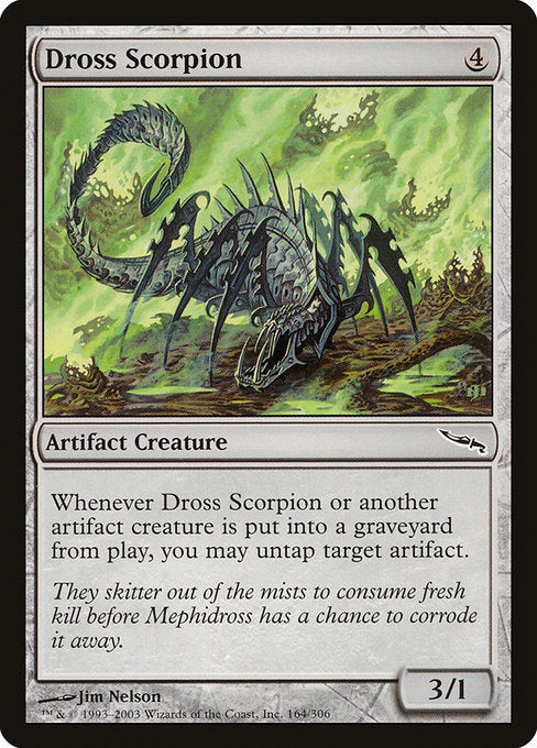 Dross Scorpion [Mirrodin], MTG Single - Gamers Grove